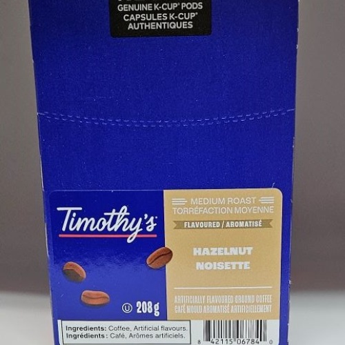 Café Timothy's aromatisé  Noisette